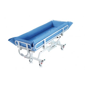 Electric shower trolley