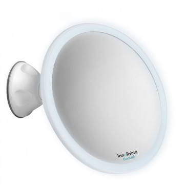 Lighted vanity mirror