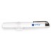 Pocket Diagnostic Penlight with tongue depressor support, White