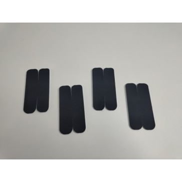 Kinezio traka u crnoj boji i u obliku slova X