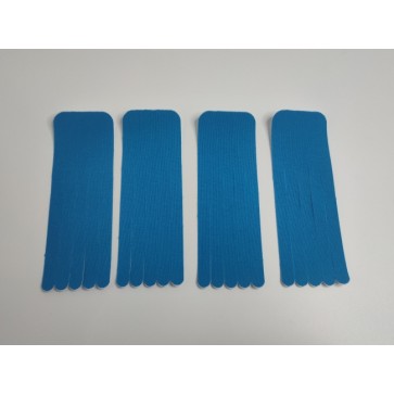 Kinezio traka u plavoj boji i u obliku šape