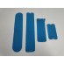 Pre-cut kineziološke trake - unaprijed profesionalno pripremljene i izrezane kinezio trake u plavoj boji i obliku slova I, Y i X te traku u obliku ŠAPE.