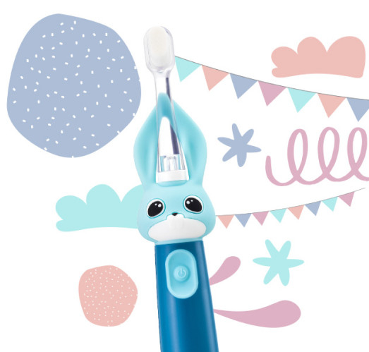Vitammy Bunny četika za zube za djecu od 0+u plavoj boji